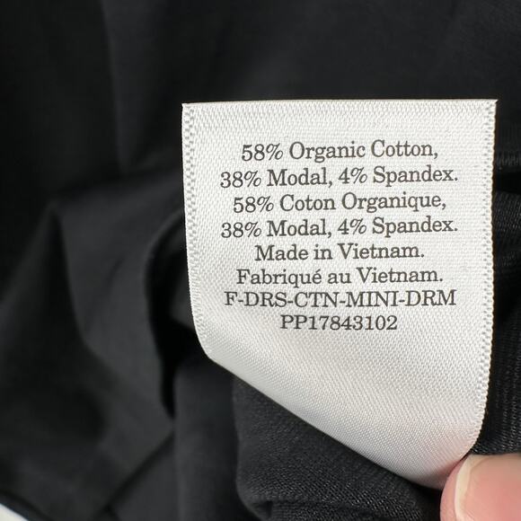 Everlane The Dream '90s Shift Dress in black Size XS - Picture 6 of 10